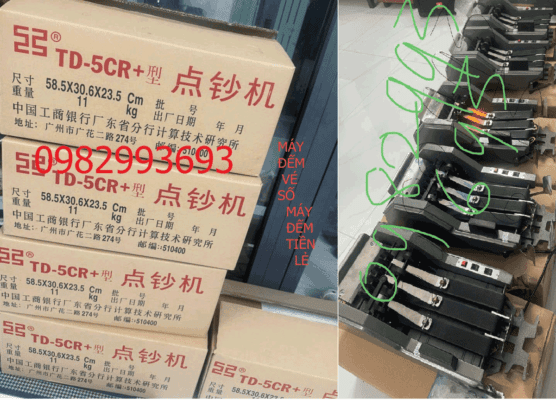 Máy đếm vé số td-5cr
