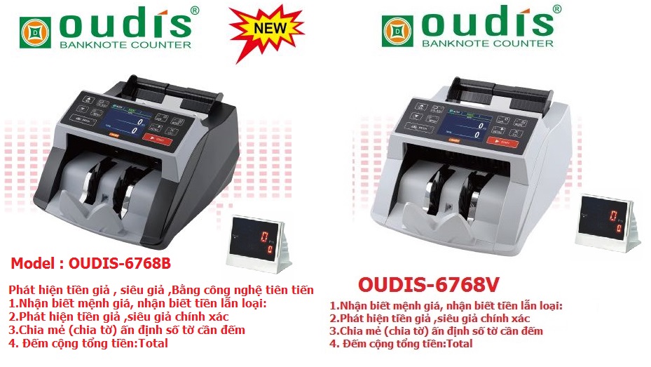 Máy đếm tiền Oudis-6768B