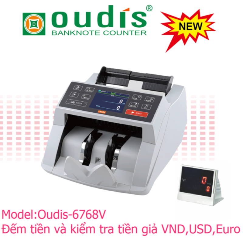Máy đếm tiền Oudis 6768V
