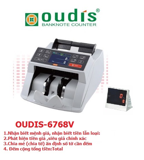 Máy đếm tiền Oudis-6768V